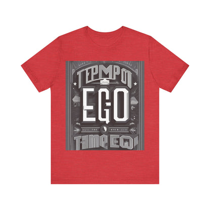 boostlete-mile-by-mile-type-tempo-over-ego-banner-modern-0093 — Unisex Jersey Short Sleeve (B+C 3001)
