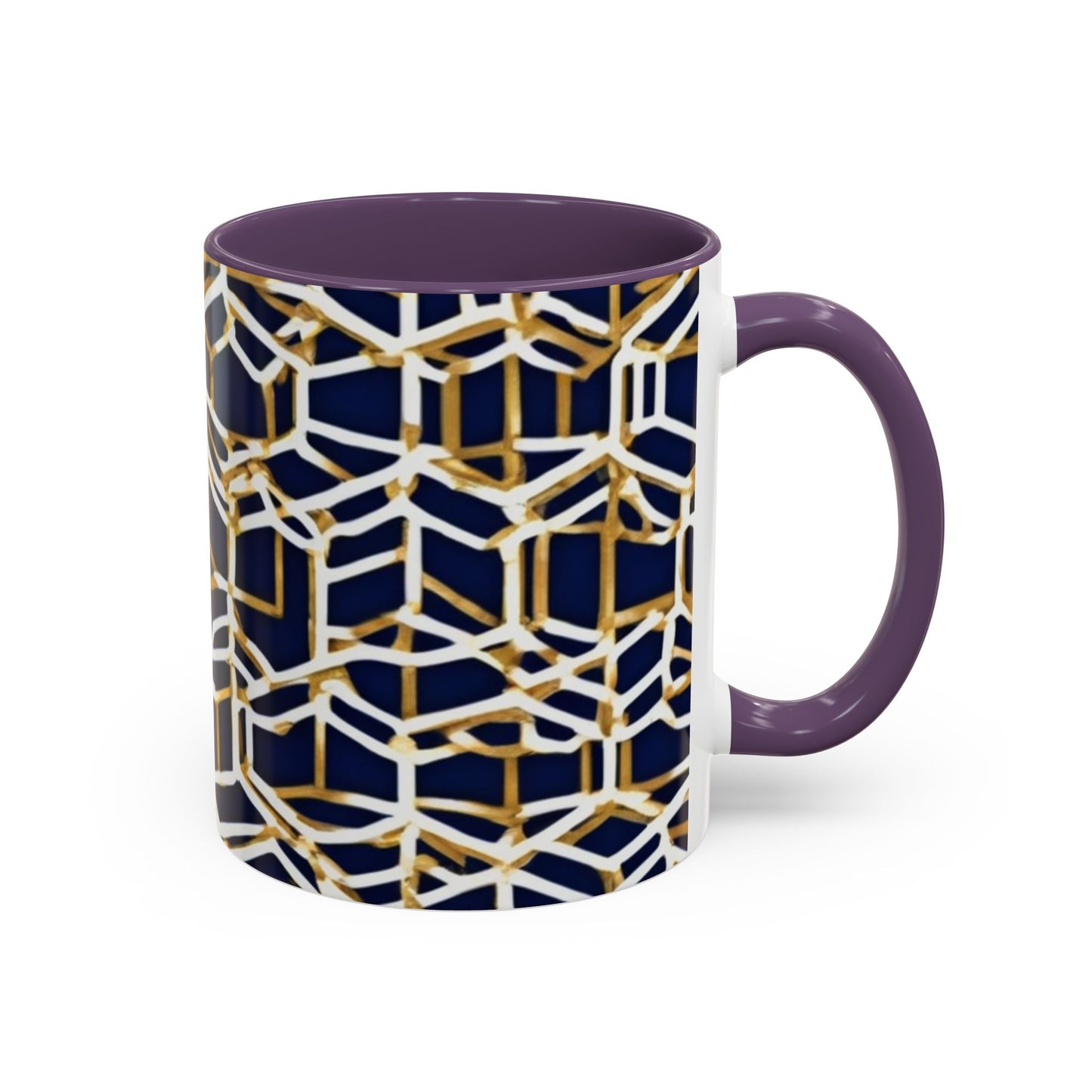 boostlete-am-crew-pattern-hex-industrial-0131 — Accent Mug 11oz/15oz