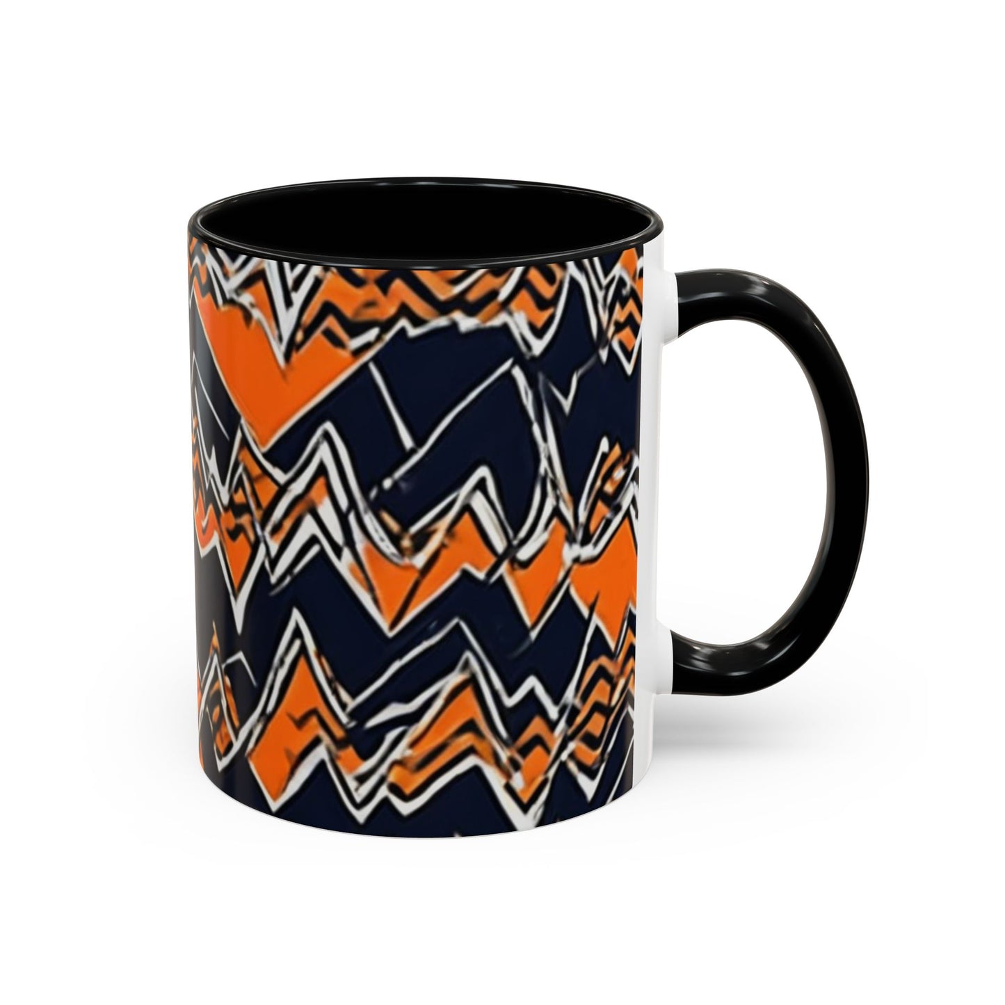 boostlete-headspace-pattern-ekg-industrial-0559 — Accent Mug 11/15oz