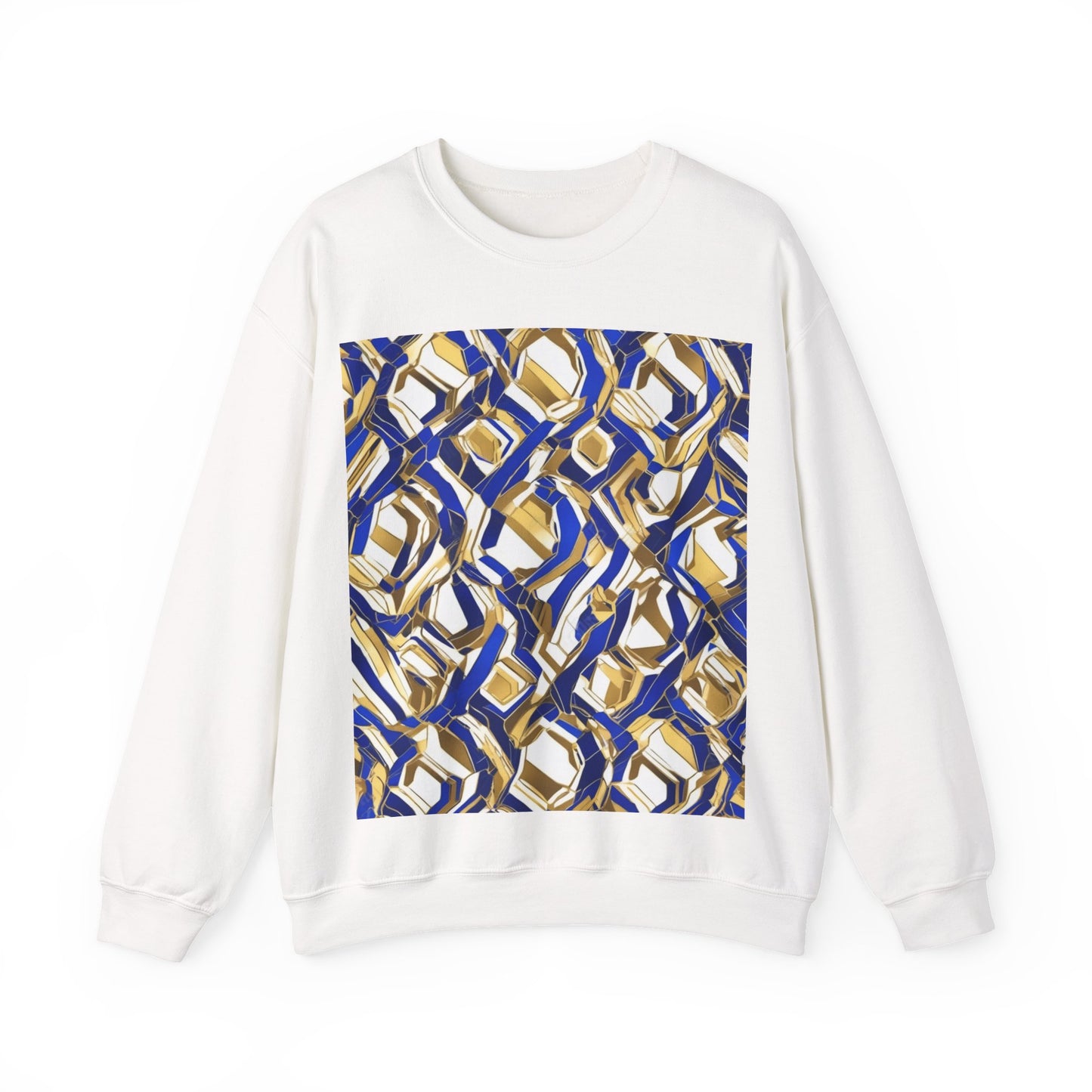 boostlete-boost-mode-pattern-hex-athletic-0611 — Unisex Heavy Blend Crewneck (G18000)