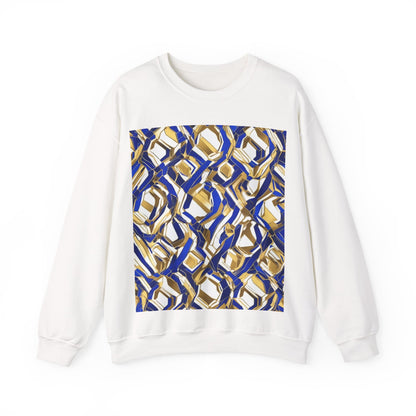 boostlete-boost-mode-pattern-hex-athletic-0611 — Unisex Heavy Blend Crewneck (G18000)