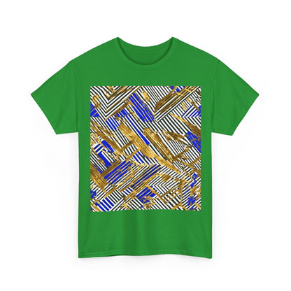boostlete-boost-mode-pattern-diagonal-monoline-0015 — Unisex Heavy Cotton Tee (Gildan 5000)