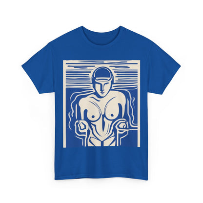 boostlete-boost-mode-icon-swimmer-motion-vector-0062 — Unisex Heavy Cotton Tee (Gildan 5000)