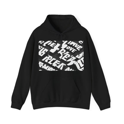 boostlete-pr-season-type-breathe-move-repeat-split-isometric-0017 — Unisex Heavy Blend Hooded Sweatshirt (Gildan)