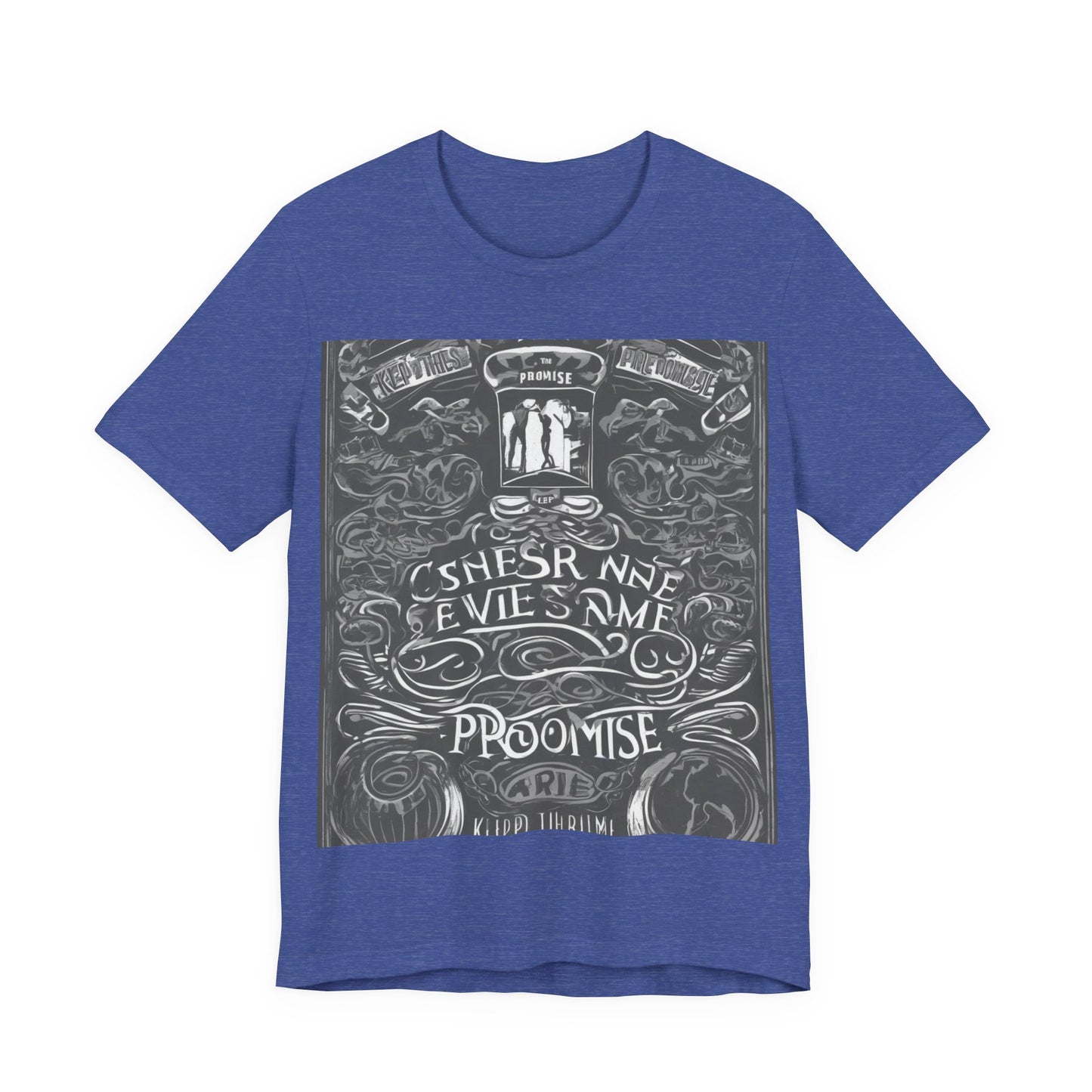 boostlete-boost-mode-type-keep-the-promise-big-monoline-0049 — Unisex Jersey Short Sleeve (B+C 3001)