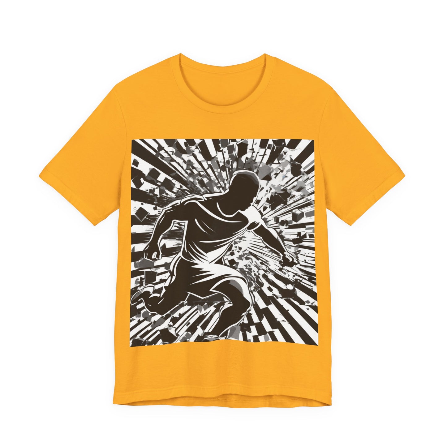 boostlete-field-day-scene-sprinter-halftone-athletic-0248 — Unisex Jersey Short Sleeve (B+C 3001)