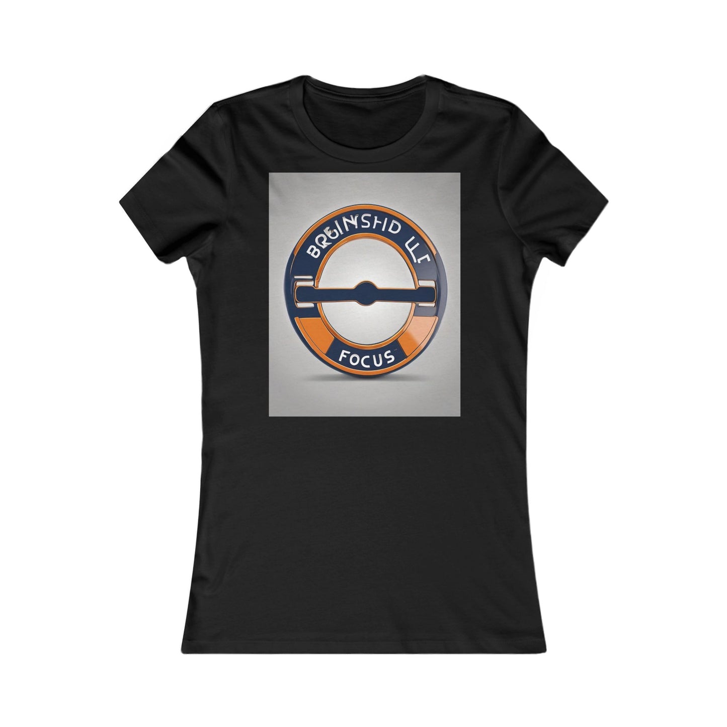 boostlete-quiet-power-icon-barbell-3d-athletic-0038 — Women's Favorite Tee (B+C 6004)