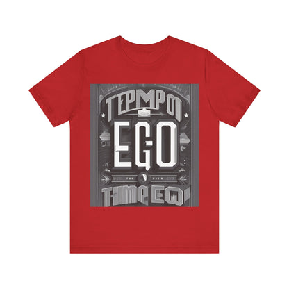 boostlete-mile-by-mile-type-tempo-over-ego-banner-modern-0093 — Unisex Jersey Short Sleeve (B+C 3001)