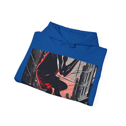 boostlete-am-crew-scene-runner-high-retro-0268 — Unisex Heavy Blend Hooded Sweatshirt (Gildan)