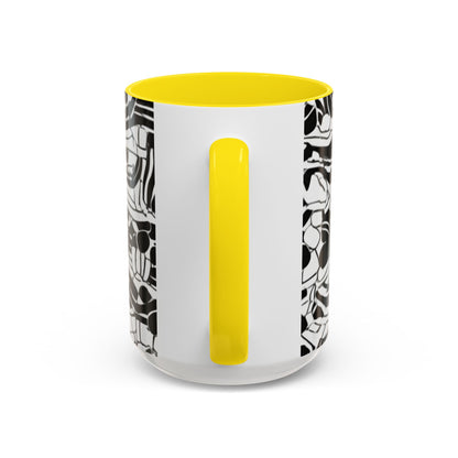 boostlete-rise-grind-pattern-dotted-line-art-0483 — Accent Mug 11/15oz