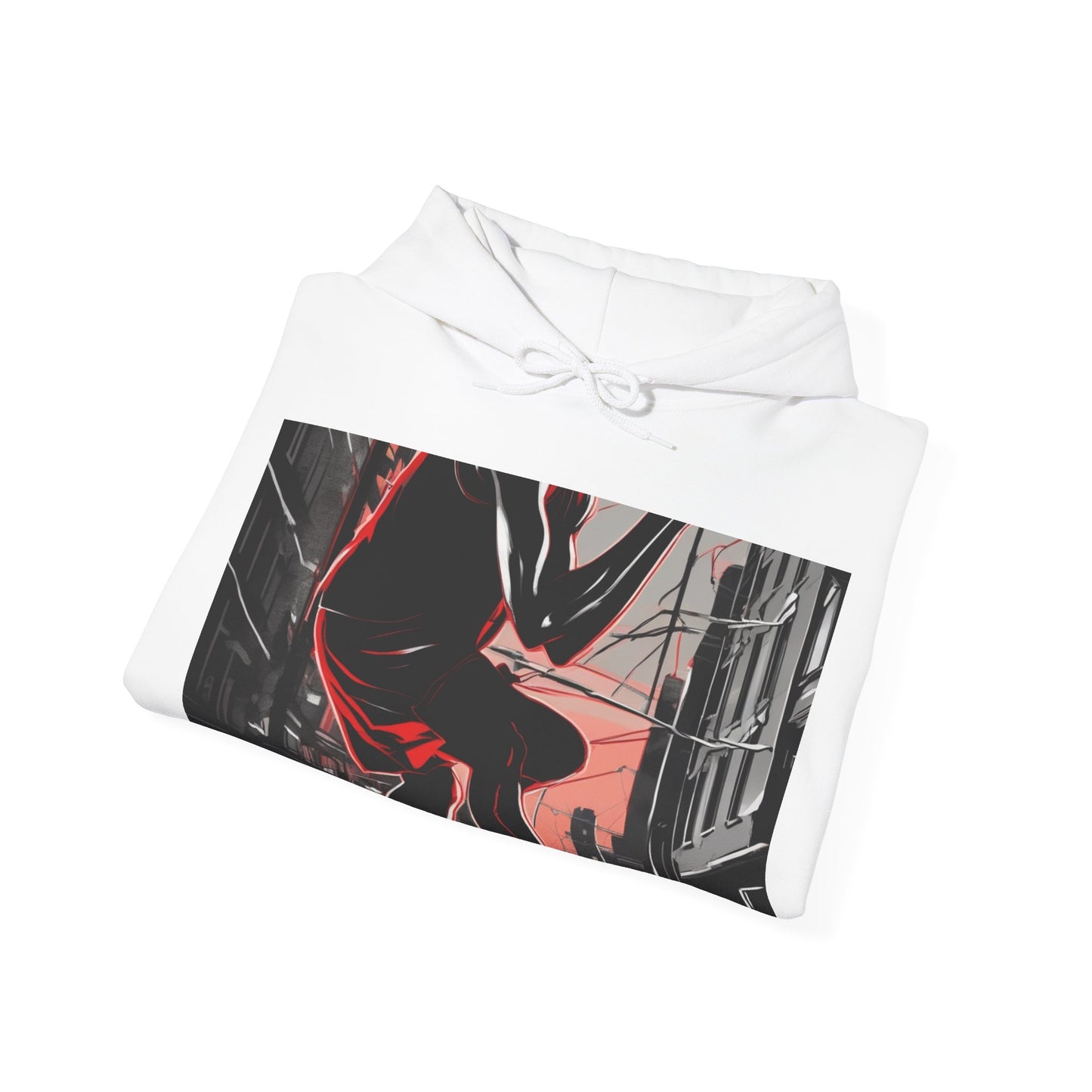 boostlete-am-crew-scene-runner-high-retro-0268 — Unisex Heavy Blend Hooded Sweatshirt (Gildan)