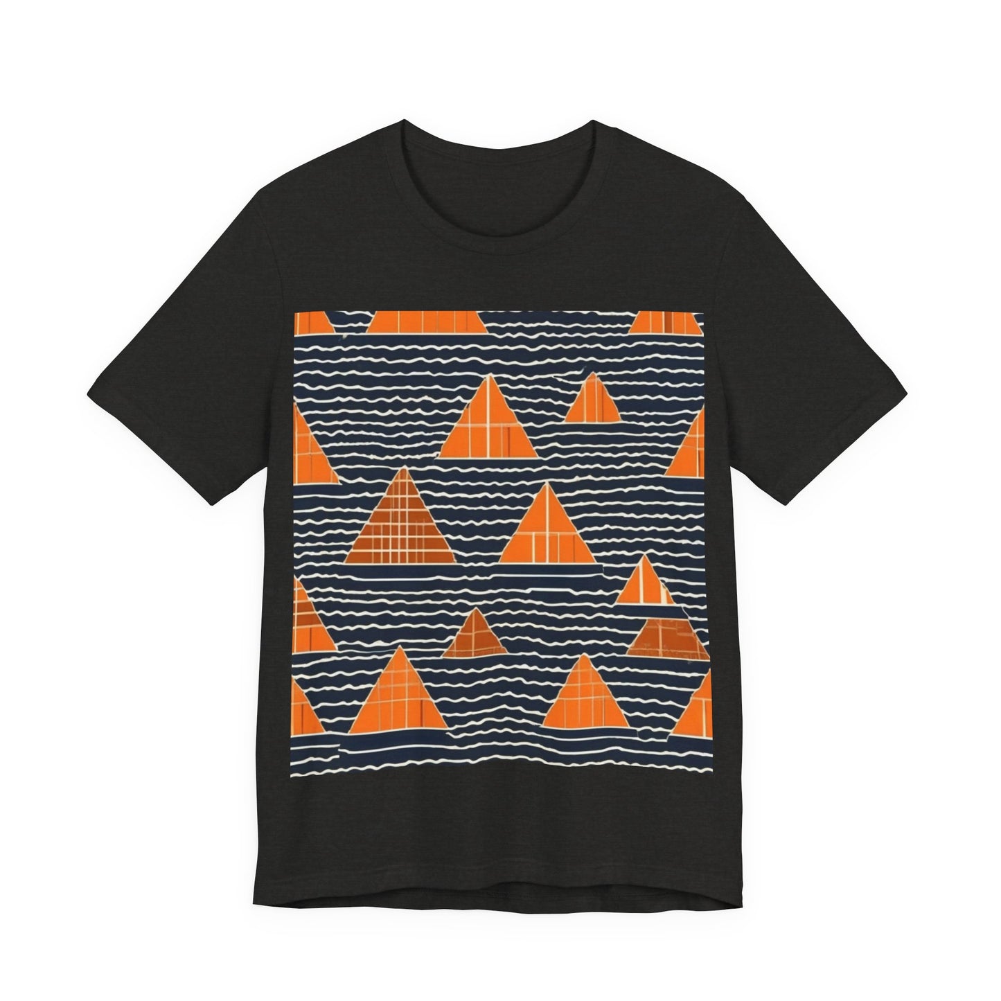 boostlete-iron-intent-pattern-stair-steps-industrial-0259 — Unisex Jersey Short Sleeve (B+C 3001)