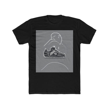 boostlete-boost-mode-icon-sneaker-offset-vector-0166 — Unisex Cotton Crew Tee (NL 3600)