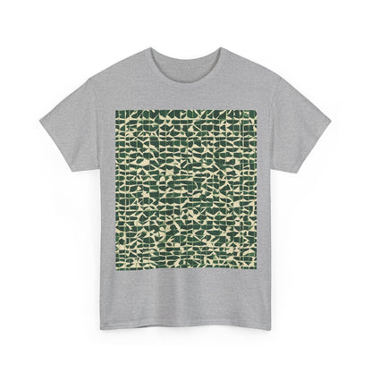 boostlete-iron-intent-pattern-plate-number-isometric-0099 — Unisex Heavy Cotton Tee (Gildan 5000)