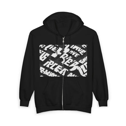 boostlete-pr-season-type-breathe-move-repeat-split-isometric-0017 — Unisex Heavy Blend Full-Zip Hooded Sweatshirt