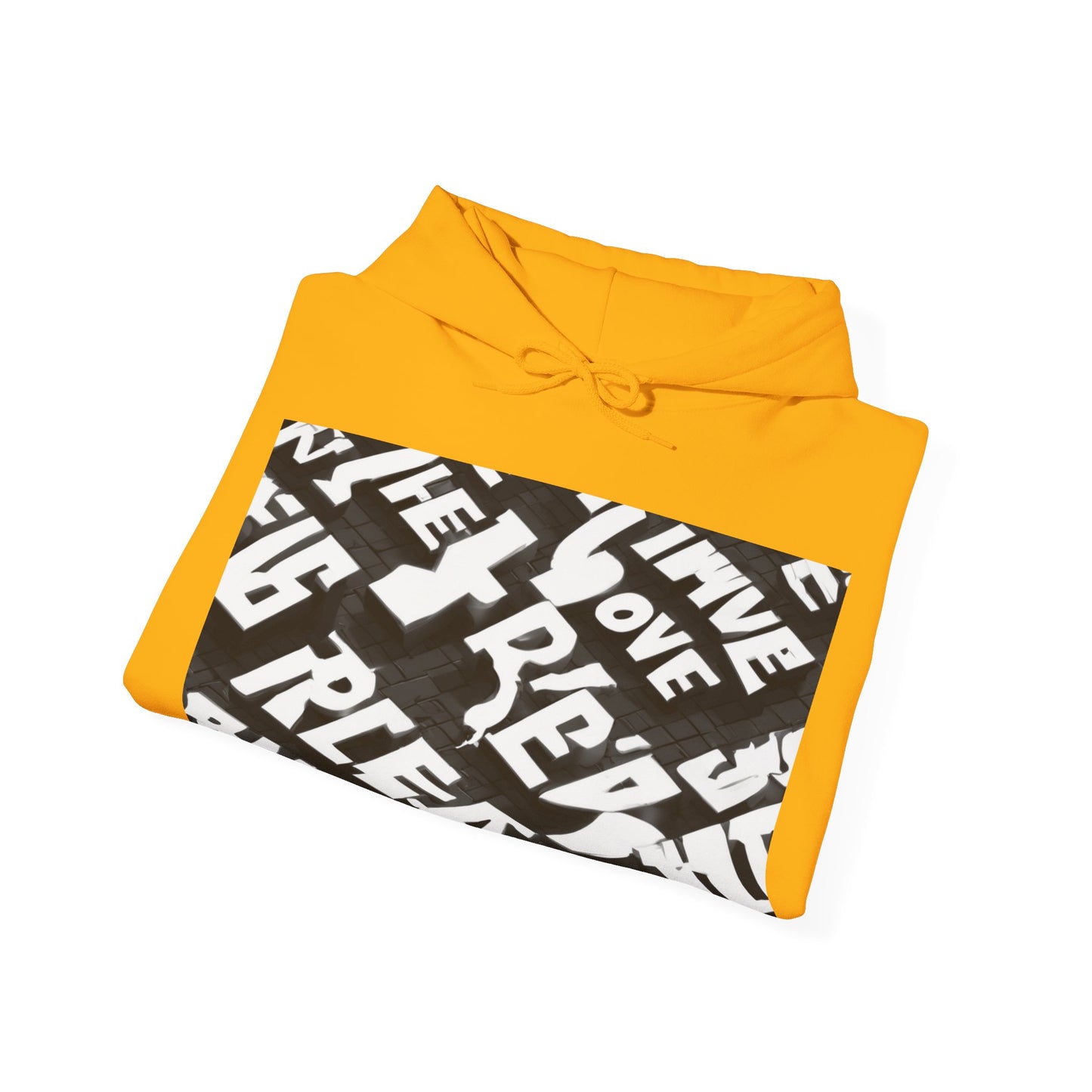 boostlete-pr-season-type-breathe-move-repeat-split-isometric-0017 — Unisex Heavy Blend Hooded Sweatshirt (Gildan)