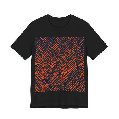 boostlete-field-day-pattern-ekg-modern-0087 — Unisex Jersey Short Sleeve (B+C 3001)