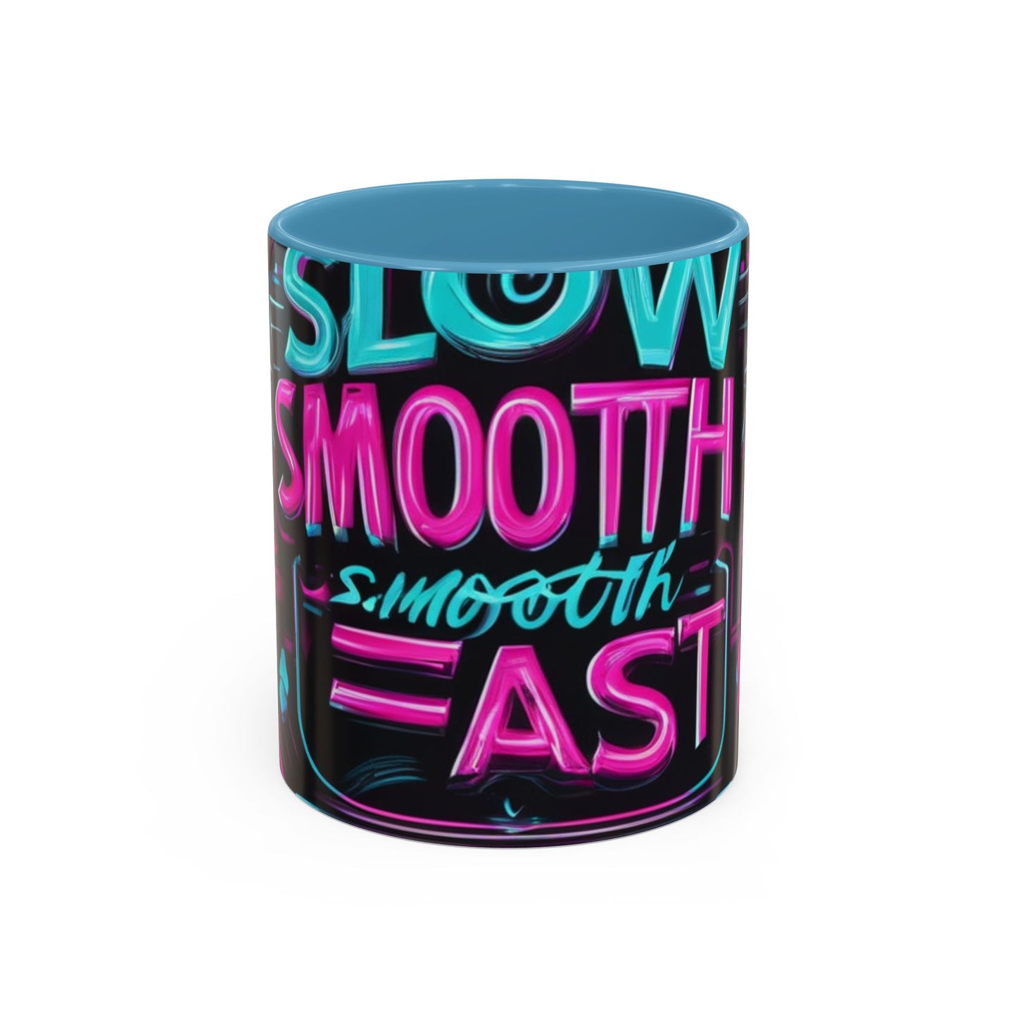 boostlete-recovery-progress-type-slow-is-smooth-smooth-is-fast-banner-engraved-0181 — Accent Mug 11oz/15oz