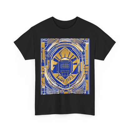 boostlete-mile-by-mile-icon-battery-motion-monoline-0002 — Unisex Heavy Cotton Tee (Gildan 5000)