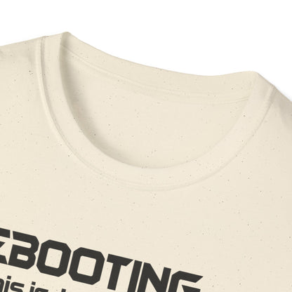 Rebooting Self-Improvement Loading Graphic T-Shirt