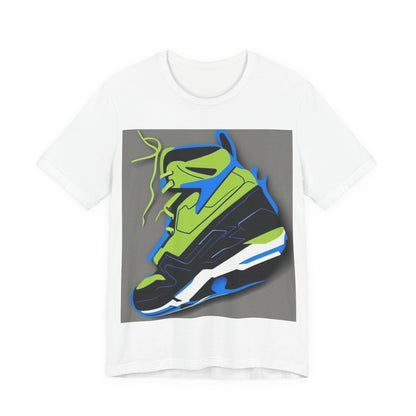 boostlete-quiet-power-icon-sneaker-duotone-paper-0066 — Unisex Jersey Short Sleeve (B+C 3001)