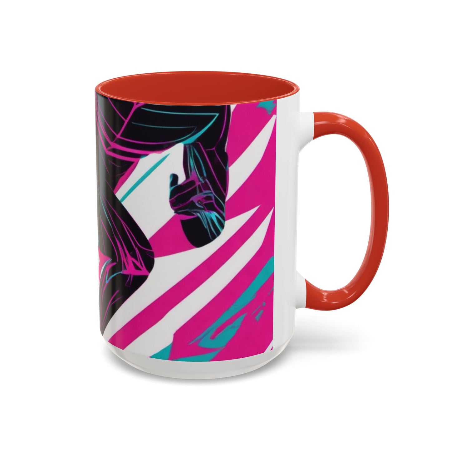 boostlete-mile-by-mile-scene-sprinter-motion-modern-0828 — Accent Mug 11/15oz
