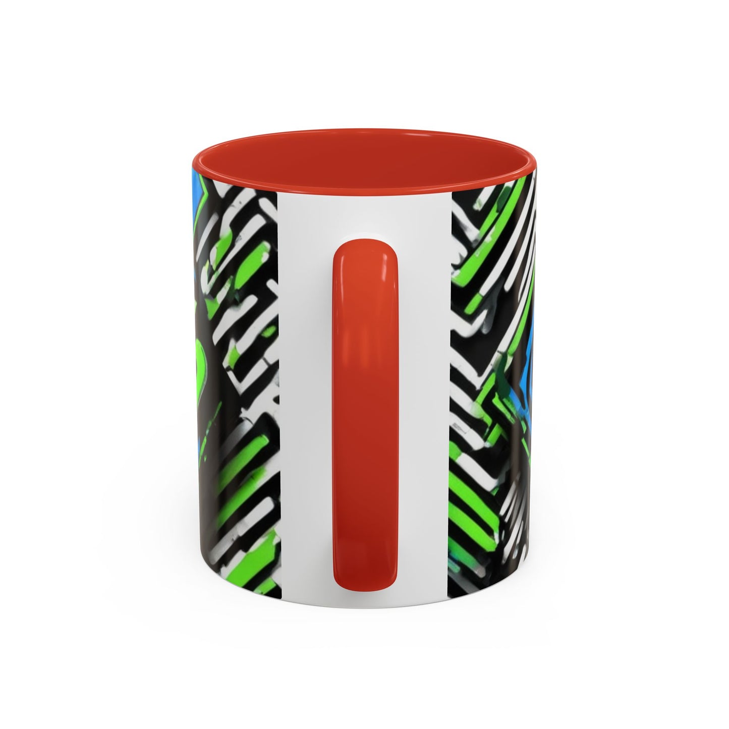 boostlete-am-crew-type-stronger-signals-diagonal-badge-1077 — Accent Mug 11/15oz