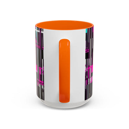 boostlete-am-crew-pattern-barcode-bold-0023 — Accent Mug 11oz/15oz