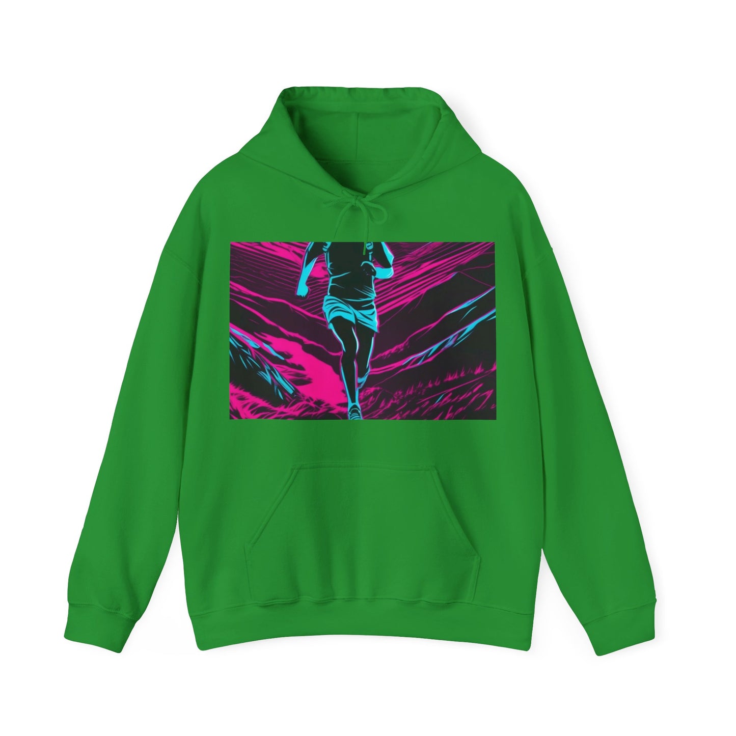 boostlete-am-crew-scene-trail-high-modern-0980 — Unisex Heavy Blend Hoodie (G18500)