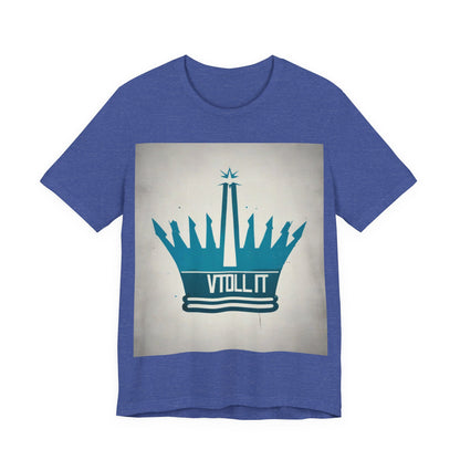 boostlete-am-crew-icon-crown-matte-industrial-0058 — Unisex Jersey Short Sleeve (B+C 3001)