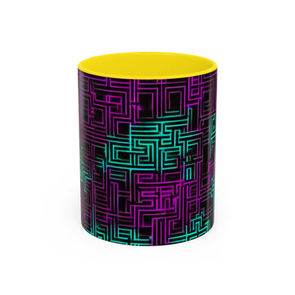 boostlete-boost-mode-pattern-plate-number-monoline-0079 — Accent Mug 11oz/15oz