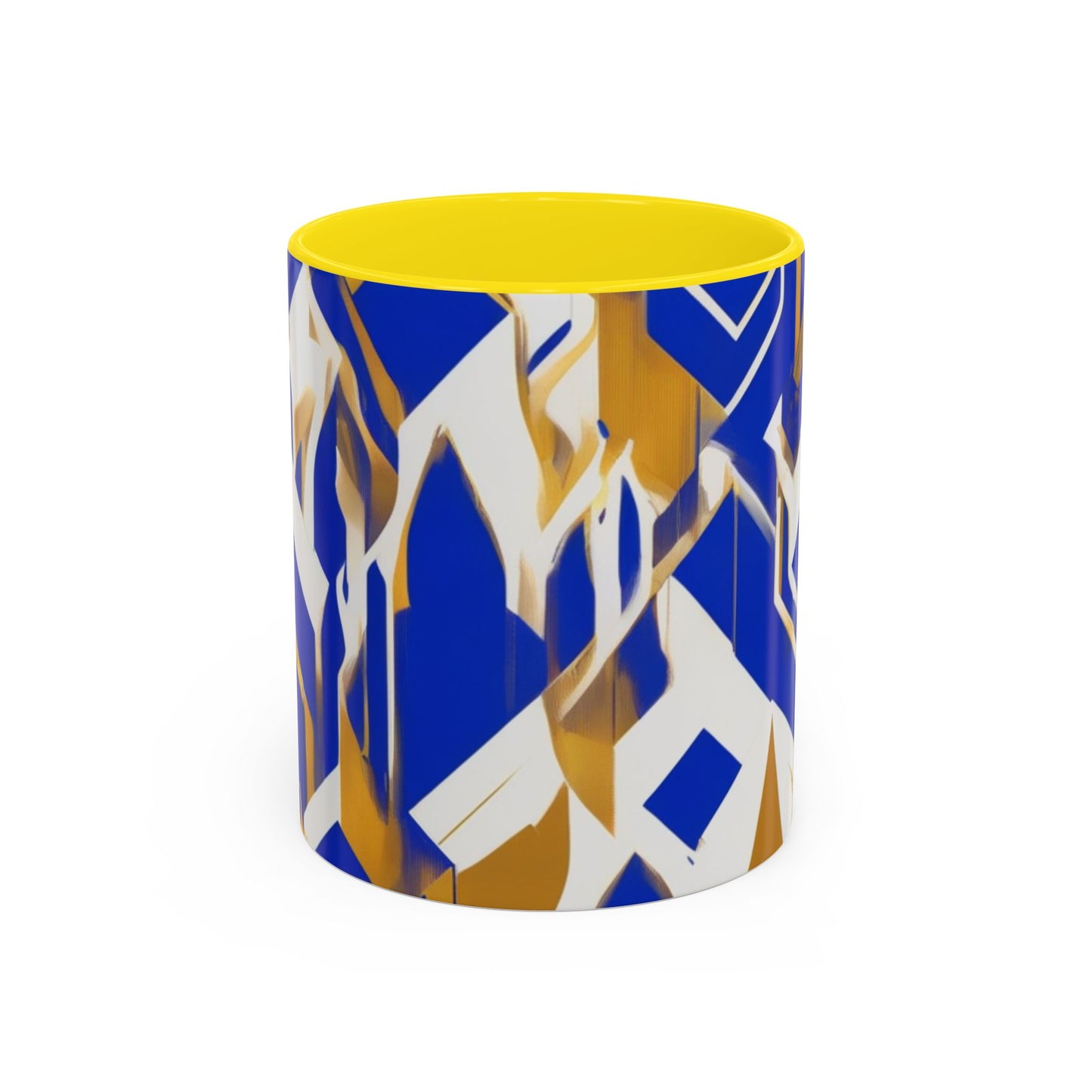 boostlete-field-day-icon-flame-glitch-geometric-0090 — Accent Mug 11oz/15oz