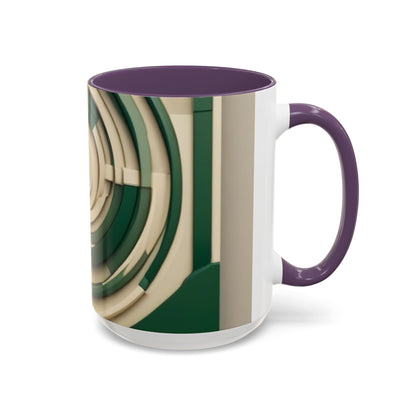 boostlete-mile-by-mile-icon-target-3d-modern-0306 — Accent Mug 11/15oz