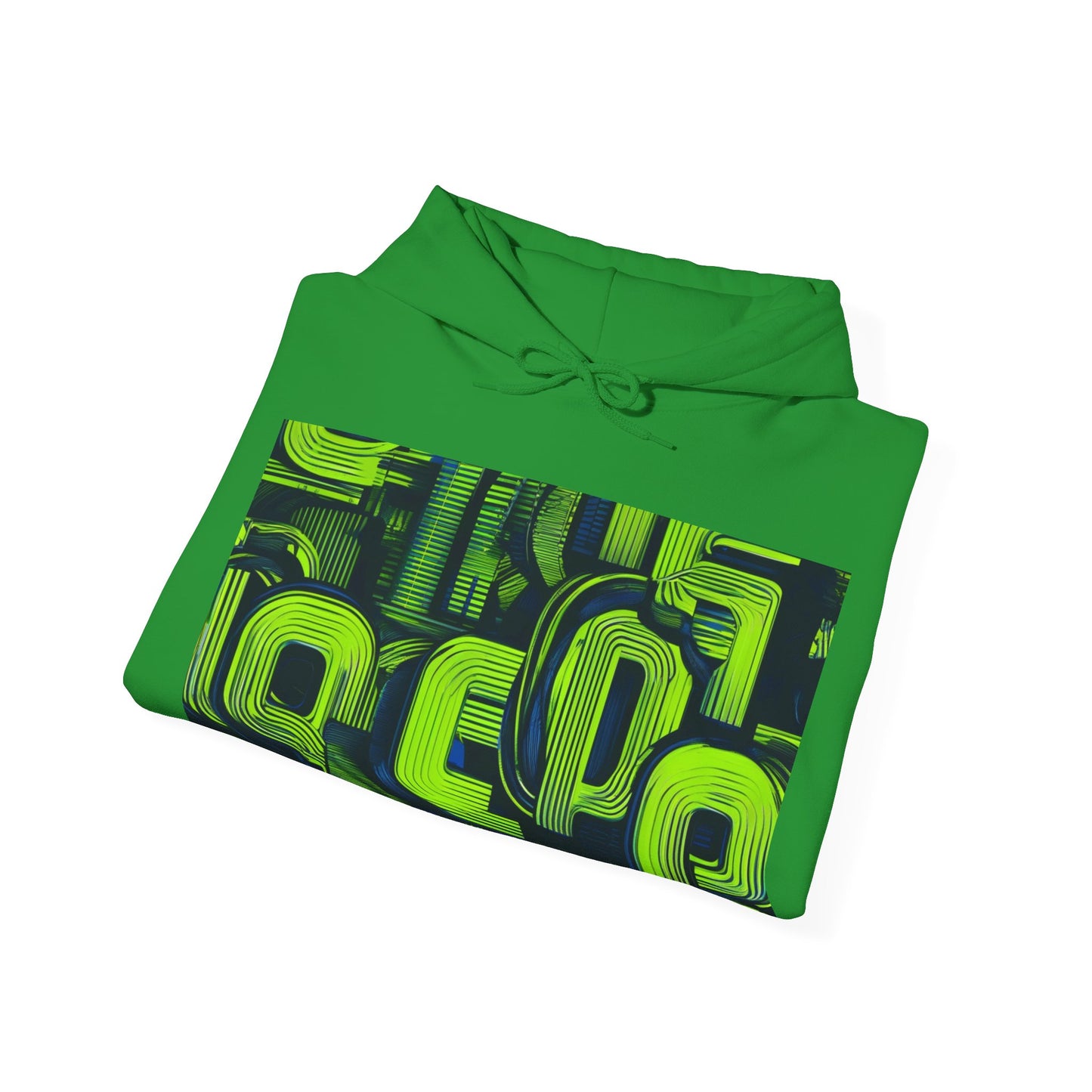 boostlete-boost-mode-type-progress-beats-perfect-vertical-engraved-0253 — Unisex Heavy Blend Hooded Sweatshirt (Gildan)