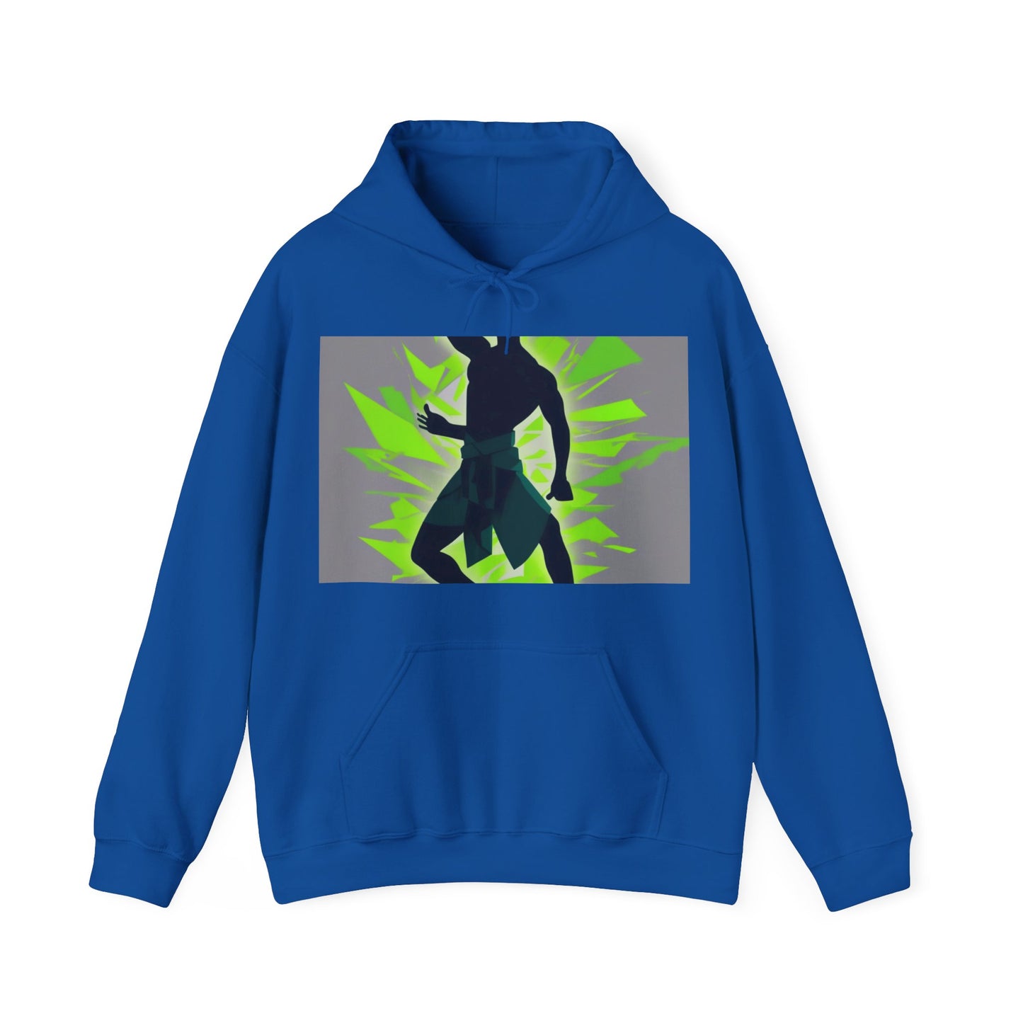 boostlete-mile-by-mile-scene-yogi-offset-isometric-0972 — Unisex Heavy Blend Hoodie (G18500)