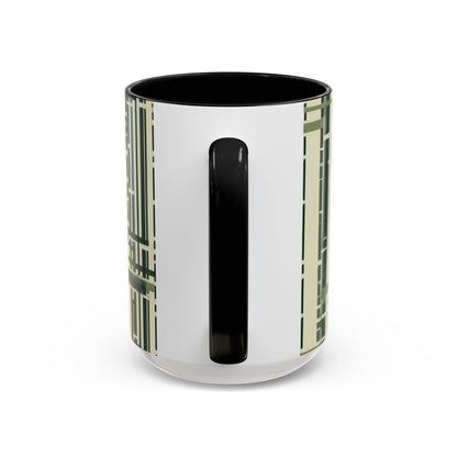 boostlete-quiet-power-pattern-barcode-blueprint-0167 — Accent Mug 11/15oz