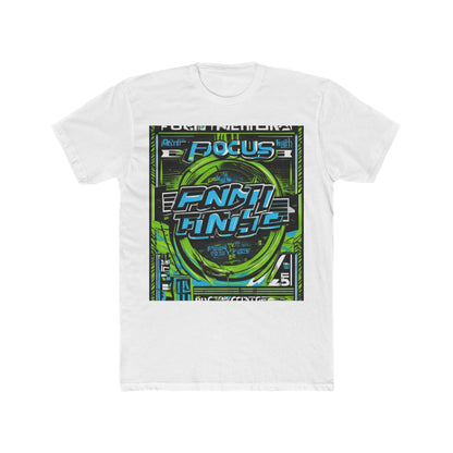 boostlete-iron-intent-type-focus-finish-big-retro-0177 — Unisex Cotton Crew Tee (NL 3600)