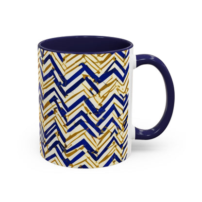 boostlete-boost-mode-pattern-ekg-line-art-0091 — Accent Mug 11oz/15oz