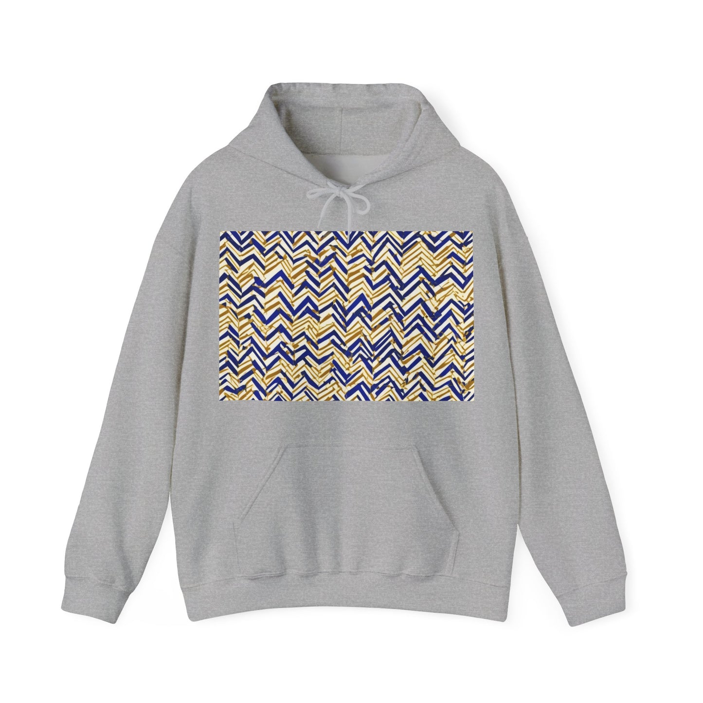 boostlete-boost-mode-pattern-ekg-line-art-0091 — Unisex Heavy Blend Hooded Sweatshirt (Gildan)