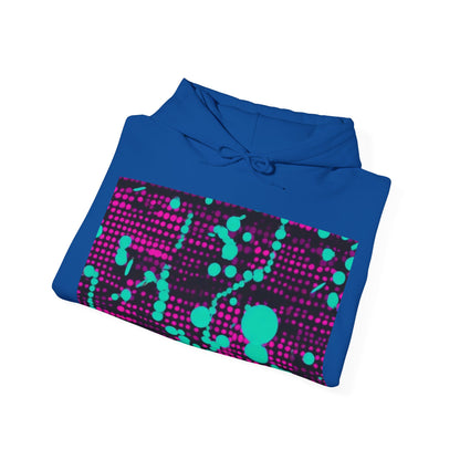boostlete-pr-season-pattern-dotted-retro-0891 — Unisex Heavy Blend Hoodie (G18500)