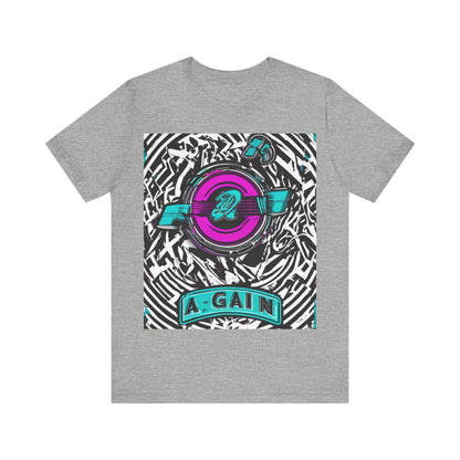 boostlete-boost-mode-type-again-badge-monoline-0293 — Unisex Jersey Short Sleeve (B+C 3001)