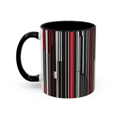 boostlete-am-crew-pattern-barcode-athletic-0911 — Accent Mug 11/15oz