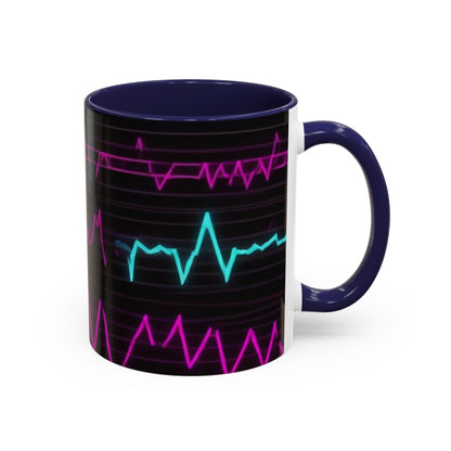 boostlete-boost-mode-pattern-ekg-modern-0111 — Accent Mug 11oz/15oz