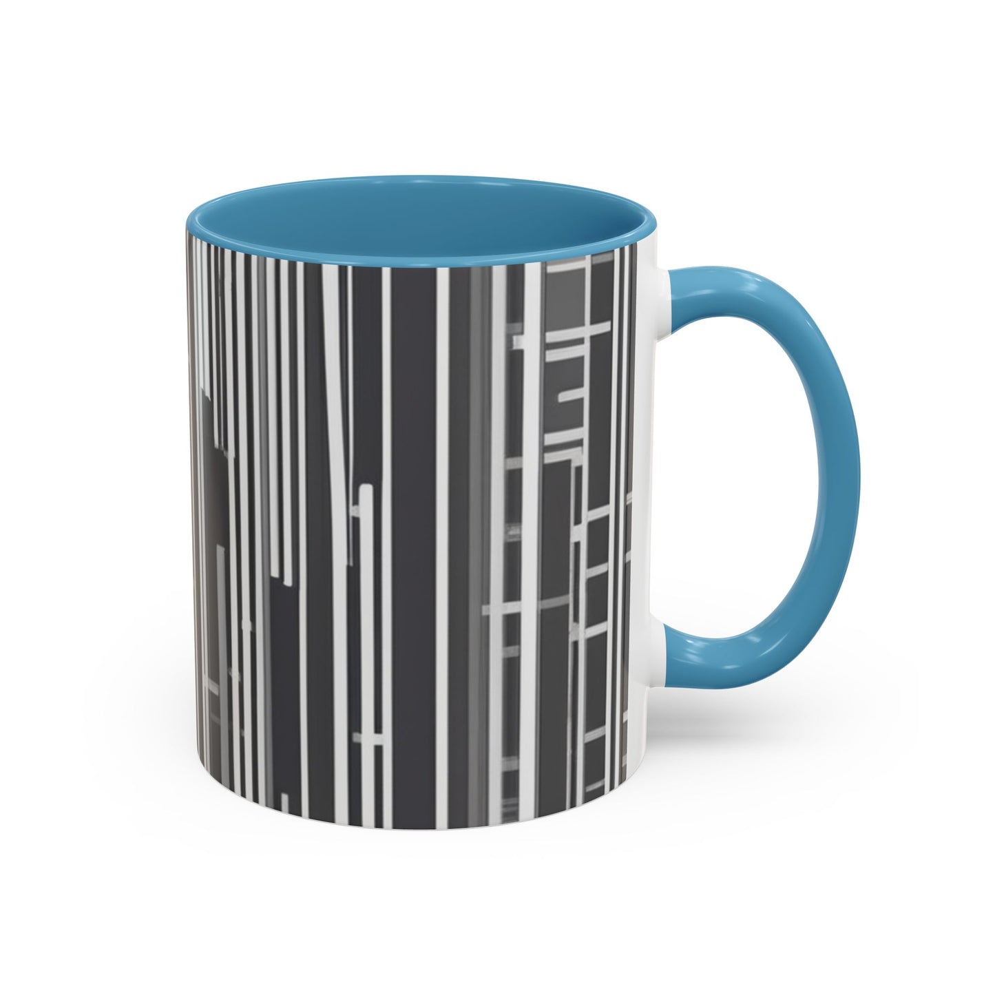 boostlete-boost-mode-pattern-barcode-blueprint-0463 — Accent Mug 11/15oz