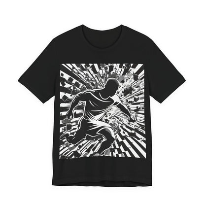 boostlete-field-day-scene-sprinter-halftone-athletic-0248 — Unisex Jersey Short Sleeve (B+C 3001)