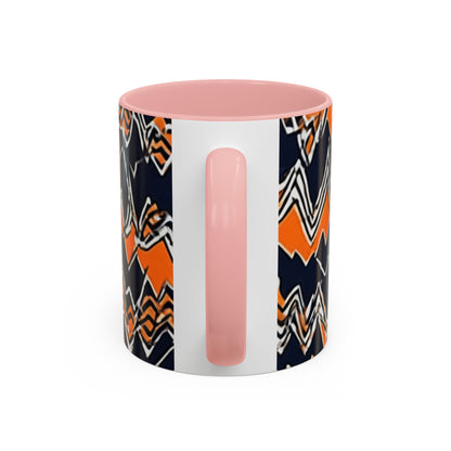 boostlete-headspace-pattern-ekg-industrial-0559 — Accent Mug 11/15oz
