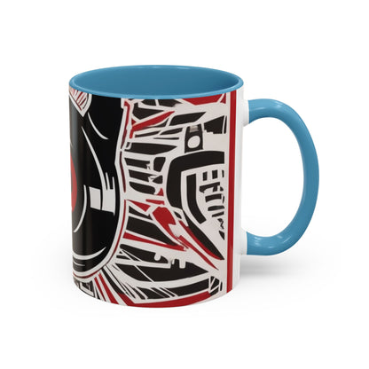 boostlete-recovery-progress-icon-kettlebell-outline-industrial-0366 — Accent Mug 11oz/15oz