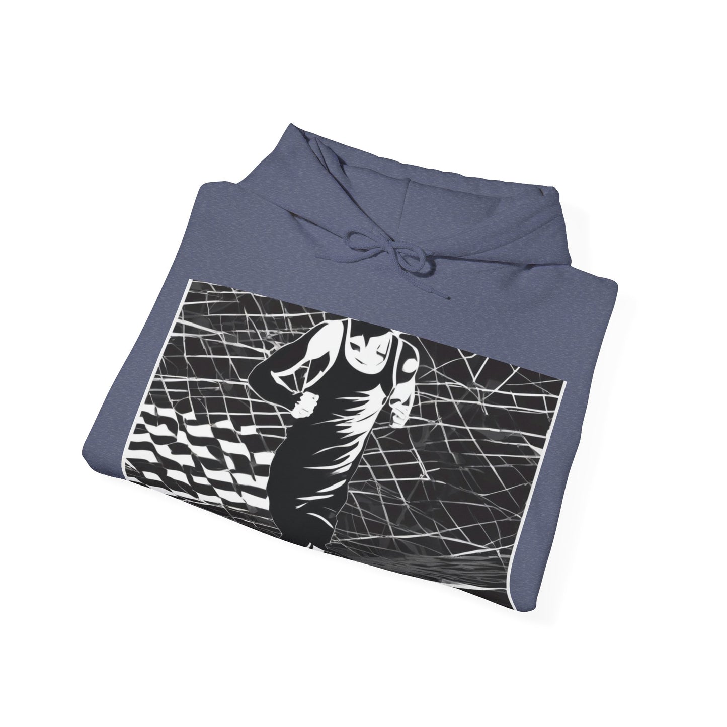 boostlete-headspace-scene-marathoner-speed-geometric-0816 — Unisex Heavy Blend Hoodie (G18500)