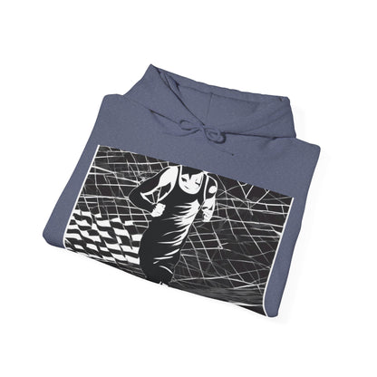 boostlete-headspace-scene-marathoner-speed-geometric-0816 — Unisex Heavy Blend Hoodie (G18500)
