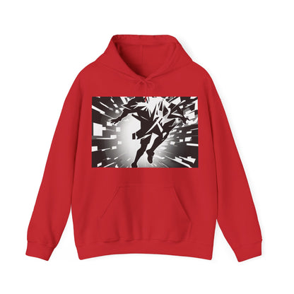 boostlete-am-crew-scene-sprinter-high-modern-0312 — Unisex Heavy Blend Hooded Sweatshirt (Gildan)